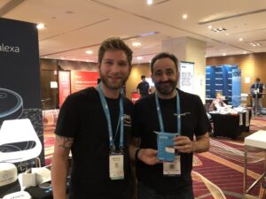 I turned up at the AWS #Yow18 booth and the last three @amazonecho Dots went off within 15 minutes! Don’t forget to enter the second chance draw before 3:30... https://t.co/LNX0caLo6f