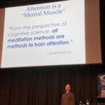 The irony of tweeting my realisation during @randyshoup’s talk that I need to build my mental muscle so I can focus more... #yow18 https://t.co/imTB3JovCU