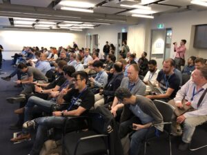 The Sydney AWS user group is kicking off. Full house for the re:Invent recap! https://t.co/b2fpVHuSbO