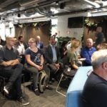 A big crowd for the final #sydtechleaders meetup of 2018: a Techtivus for the Rest of Us! @hannahyanfield and @gilmae are also emceeing for the first time! 🎉🎅❤️ https://t.co/PIlqC2khbb