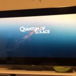 No classic gun barrel intro? Graphics that look like a video game? The Snook is not amused by Quantum of Solace so far. https://t.co/1KniY1EyUQ