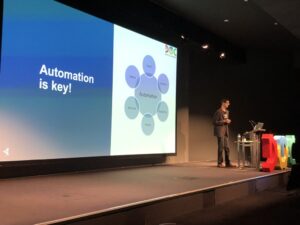 The key to continuous delivery is lots of automation, says @MosheMilman of @Applitools. Vendors will tell you it’s all unicorns and rainbows, but the reality is there are still significant challenges. #dotc19 #devops https://t.co/TaGsdOcluP