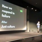 Sydney DevOps legend @auxesis giving an overview of how culture and thinking has changed in past 10 years. Shift to blameless culture, organising ourselves around the deployment pipeline - these are big changes! #dotc19 #devops https://t.co/cHMaPW3Bt5