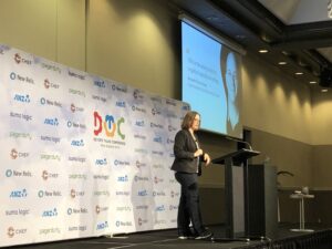 “100% is the wrong reliability target for pretty much everything.” QFT! 👏 @jennski #dotc19 #dotcnz #devops https://t.co/N3VuGfB4FP