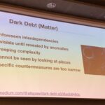 Dark debt is the unforeseen interdependencies and complexities you can’t see by looking at any one part of the system. @botchagalupe #dotcnz #dotc19 https://t.co/QrFoFrLASu https://t.co/1bXBWSp7Oz