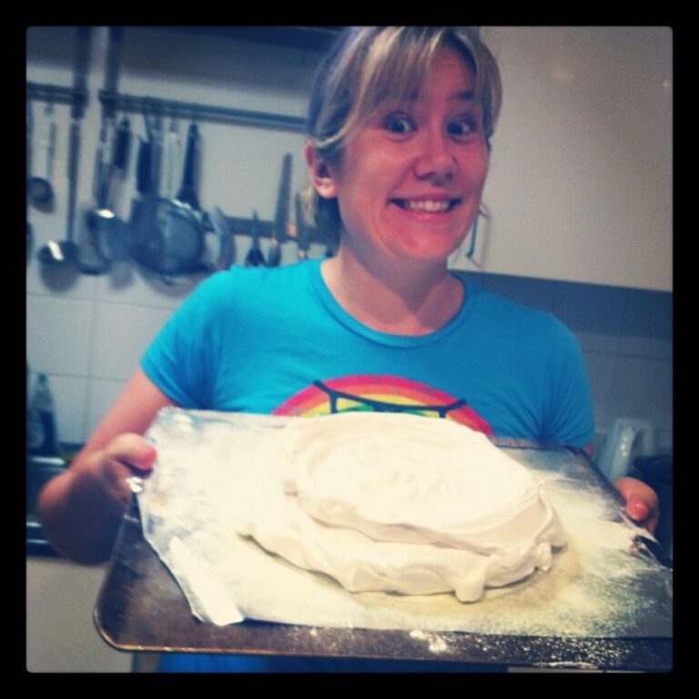 Guess who's baking her first ever pav! #halloween