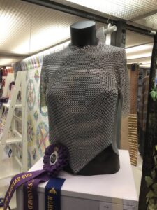 A chain mail capelet. https://t.co/HSI87lFR9R