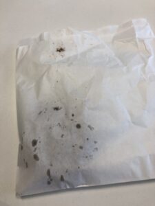 @gilmae @the_snook I purchased my cookie. It was indeed still warm, and it left spots of fat and chocolate on the bag. https://t.co/odAvitr2Gd