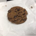 @gilmae @the_snook The actual cookie. It looks like a cookie. It’s a bit darker than I normally expect a choc chip cookie to be. https://t.co/aCDoL4rh5Q