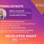 Don't forget - free AWS Developer Night at Sydney Summit next week with @adrianco, @kneekey23, @Damo_F, @sunilmallya and more! Register here: https://t.co/qSegWs2v2C You could even win a ticket to @yow_conf... https://t.co/VMBUxuUSOi