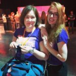 Knitting to calm my nerves while chatting to @mjraiseem. Girl power! #AWSSummit #summitlivesydney #bepeculiar https://t.co/uPo9ywOQJO https://t.co/qAA9cslKSE