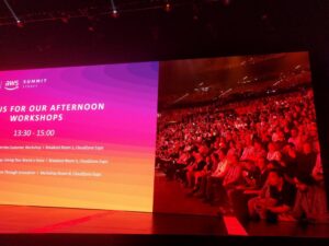 RT @MichelePlayfair: Great day in Sydney for start of #AWSSummit - who's here? 😎 I'm ready for all the innovations!! https://t.co/jDRyEUJVps