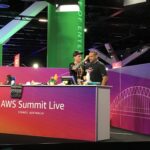 We’ll be LIVE on https://t.co/Vp850qNVbT in 15 minutes! Speakers are getting wired up while the moderators get set. We only did 20 segments in total last year, but we’ve got 24 happening today alone! #AWSsummit #summitlivesydney https://t.co/GBHG1dww7d