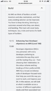 RT @frankarr: Build Track kicks off with @deekob 12:15 in breakout room 4 #awssummit https://t.co/seDBBGFYMD