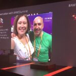 RT @frankarr: @web_goddess On the big screen #awssummit https://t.co/9JBljz4SRt