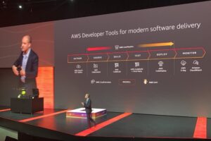 RT @frankarr: AWS Developer Tools for modern software delivery @captainklein recaps @deekob #awssummit https://t.co/6EEZ0rul10