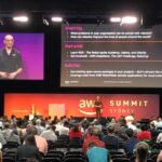 Some great advice from Bobbie on getting started with robotics. Dream big, start small, and build fast! 🤖💪 #AWSsummit https://t.co/HnQ35jyfit