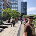 The final bit of the High Line. (It was dazzling even before we passed Helena Bonham Carter!) https://t.co/ckOmZQqQMj