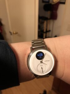 @larsklint Withings Activite. Activity tracking, notifications, heart rate, sleep quality, etc with a super long battery life (weeks!). Also IT LOOKS LIKE A WATCH and people actually compliment me on it. https://t.co/SgZwSeUIUX