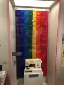 RT @Jimothea: Appropriate for today: the original Pride flag and the sewing machine it was made on. https://t.co/oaoZeWaxxt