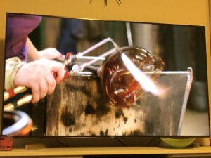 This show is prompting many thoughts about Art vs Craft. The different approaches of the glass blowers. The incredible skill involved. Interpretations of the brief. I wonder if @crumpet has seen it. She’d have feelings, I think. https://t.co/BjWALC2FsG