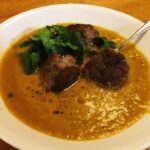 Roasted pumpkin and carrot soup with lamb meatballs. (Damn, I’m good.) https://t.co/EWui2Q0FUD https://t.co/5JJ7T8HUDG