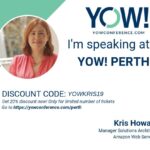 Less than two weeks to YOW! Perth! I'll be there talking about serverless and sharing my journey building a serverless meetup calendar application. Hope to see you there. (And hey, you can use YOWKRIS19 to get 20% off your ticket!) @yow_conf #yowperth19 https://t.co/xedgy7JhYZ