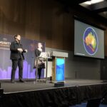 Really excited to see @parisba and @TheMartianLife talk about self-driving cars... and Tasmania. 😂 #AWSCommunity https://t.co/hcA5JubErN