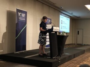 Impressed at live captioning as @MichelePlayfair kicks off this year’s #yowperth. Nice step for accessibility! 👏 https://t.co/fRHCJV60eE