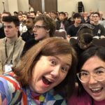 Quick selfie with @LareneLg - hey, she’s speaking later today! ❤️ #yowperth https://t.co/IFYLtqsMq9