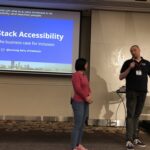 Great intro from Ulli for @LareneLg, all the way from Brisbane to Perth for the first time ever! She’s going to be talking about Full Stack Accessibility. #yowperth #a11y https://t.co/mS5O6lmMk0