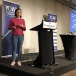 One thing I really liked from @LareneLg’s #a11y talk is that she described all of the photos she used in her slides. Easy thing to do - basically verbal alt tags for those listening to talk! #YOWPerth https://t.co/rj7vqA77RP