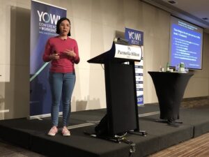 One thing I really liked from @LareneLg’s #a11y talk is that she described all of the photos she used in her slides. Easy thing to do - basically verbal alt tags for those listening to talk! #YOWPerth https://t.co/rj7vqA77RP