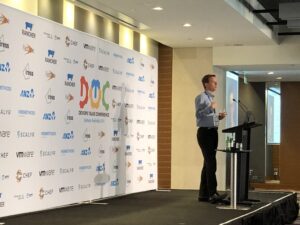 Bloody impressed at @auscharwood sharing a photo of his teenage self along with a really honest and personal story about mental health. He’s now working at @LifelineAust, part of an org that saves people’s lives. Sydney tech community has some amazing folks... ❤️ #dotc19 #dotc https://t.co/BJcHJzUOfM