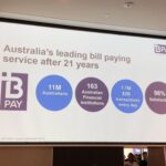 Final speaker is Oshri Zhi from @BPAY_AU. Some very big numbers - $2B in transactions every day! #dotc19 #dotc https://t.co/3m8MbqbdH2