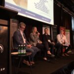 First session is a panel featuring leaders from @Cohesity, @findercomau, @Channel9, and @BPAY_AU. Different companies are at different places on maturity curve and have challenges like software licensing, regulatory concerns, skills shortage. #cloudstrategy19 https://t.co/65XoyQssDq