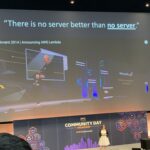 How a football team, data scientists, and solution architects utilised cloud computing at AWS… by @woraperth https://t.co/VCnb1gZUa4 - Nice writeup of recent AWS Community Day and my serverless talk! ❤️ https://t.co/N63So3sg6L