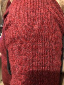 Me in the elevator: “This is weird, but can I take a photo of your jumper?” Random guy: “Sure, uh, okay.” This is my life now. #knittingml https://t.co/u9S8HgDCRd