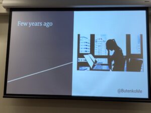 Most of the women I know in tech have cried at work at some point. I definitely have. It’s not sadness - it’s how we process FRUSTRATION and stress. @ButenkoMe was fired for it. THAT’S RIDICULOUS. 😡 #sydtechleaders https://t.co/xtX6AC3ol2