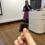 “I’m giving you chocolate!” says @BugHunterSam. BEST MEETUP EVER! “But don’t eat it yet...” I haz a sad. 😢 #sydtechleaders https://t.co/e7EtO6TA90