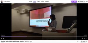 If you're sad about missing last night's excellent @SydTechLeaders about mental health, you can watch the video thanks to @BugHunterSam! https://t.co/oR2AgqamrA https://t.co/m1DoPwYQFW