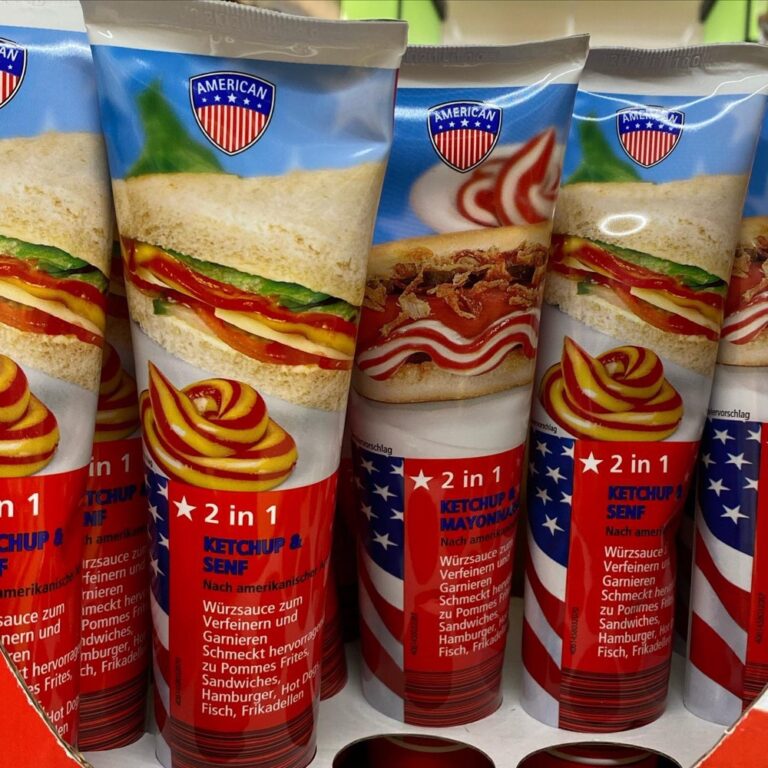 Aldi Süd sell this as “American”... but my fellow Yanks, have you ever seen such a thing?? (I mean, I 100% believe Americans would eat it. I was tempted to buy it myself!)