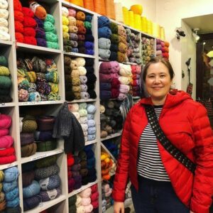 Found my happy place! 🧶 Came away with Estonian wool and Lithuanian linen. https://t.co/UFSzkwtWh9 https://t.co/Tj8GwgZEyG