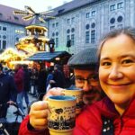 A lovely little old lady gave us some coupons for free Glühwein at the Weihnachts Markt opening! ❤️🎅🎄🍷 https://t.co/iHwf79uMgJ https://t.co/MfctCeMkRx