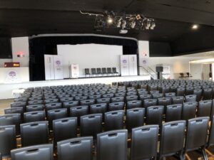 Excitement in the air as we set up for AWS Girls’ Tech Day in Blacktown! Looking forward to meeting the technologists of the future today. #awsgirlstechday https://t.co/zGRsUjI1Of