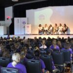 Keynote finished! Now the panel is on. I cheered embarrassingly loudly when Ritu, who is in year 10 at Blacktown High School, proudly announced that she was on an all girl robotics team. ❤️🤖👏 #awsgirlstechday https://t.co/DZYQ9fCwUY