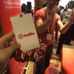 Love @twilio’s approach to tech conference swag - non-black/blue/grey shirts and actual SCRUNCHIES! 😍 Thanks @philnash. #yow19 https://t.co/APYMb344id