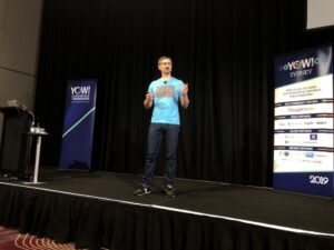 Lots of chuckling as @caseyrosenthal tells us about his career journey through the 15th and 19th centuries... #yow19 https://t.co/obaDaXHvto