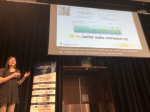 What a great idea - @lizthegrey includes a QR code with link to @honeycombio incident report to add more context to her talk. I remember following this on social media at the time... #yow19 https://t.co/FytWniXkUd https://t.co/ObmZY6Aqit