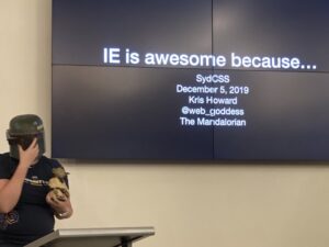 RT @lol_russo: “This is the way” — @web_goddess at #SydCSS. What is even happening here?! https://t.co/gXGiyy9Xw9